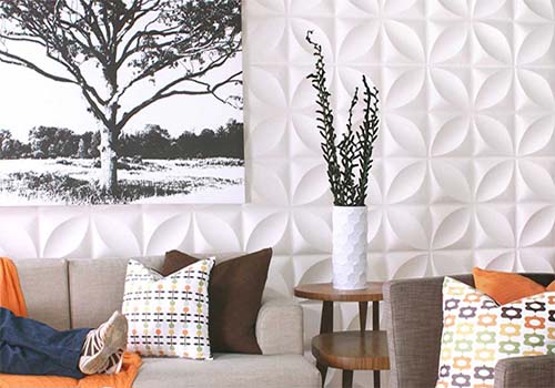 Panel & Wallpaper Dinding 3D